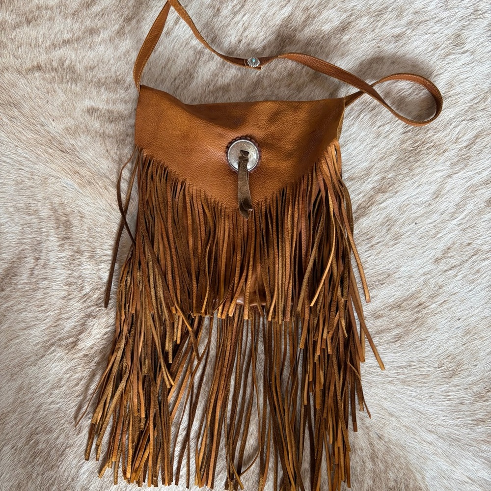 Freebird by Steven Brown Fringe Crossbody Bag